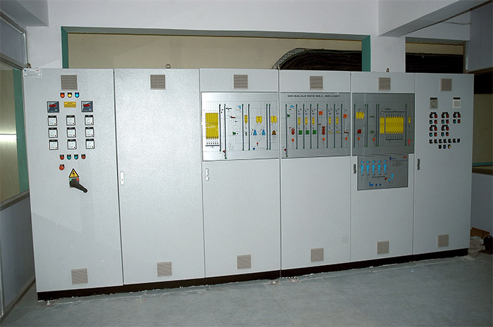Automated Control Panel PLC