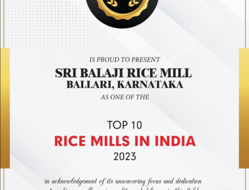 SBRM among Top 10 Rice Mills in India for 2023 by Industry Outlook