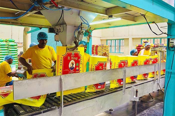 Automated Packing at Sri Balaji Rice Mill