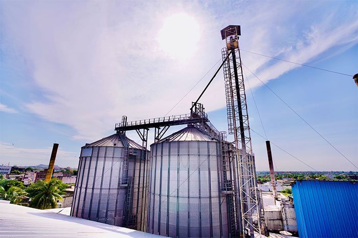 Storage at Sri Balaji Rice Mill
