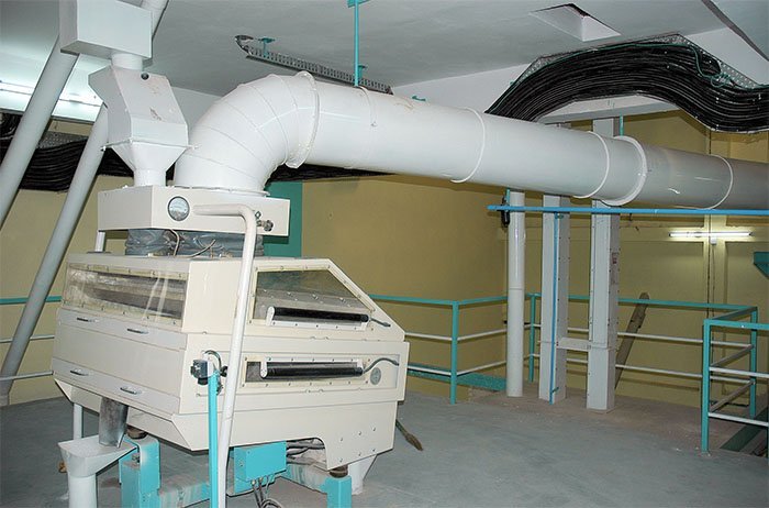 Cleaning and Destoning at Sri Balaji Rice Mill