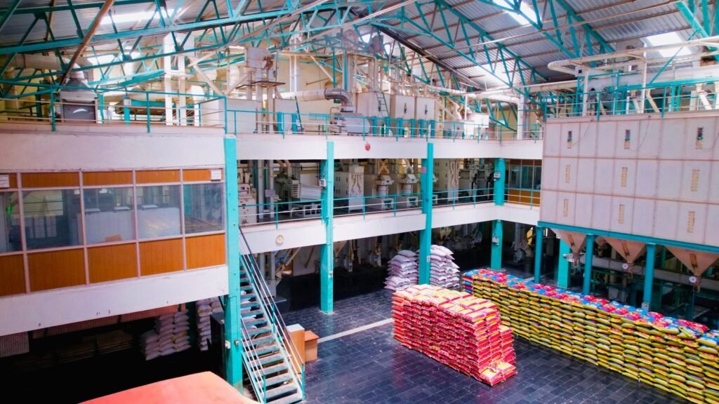 Inside Sri Balaji Rice Mill, Ballari